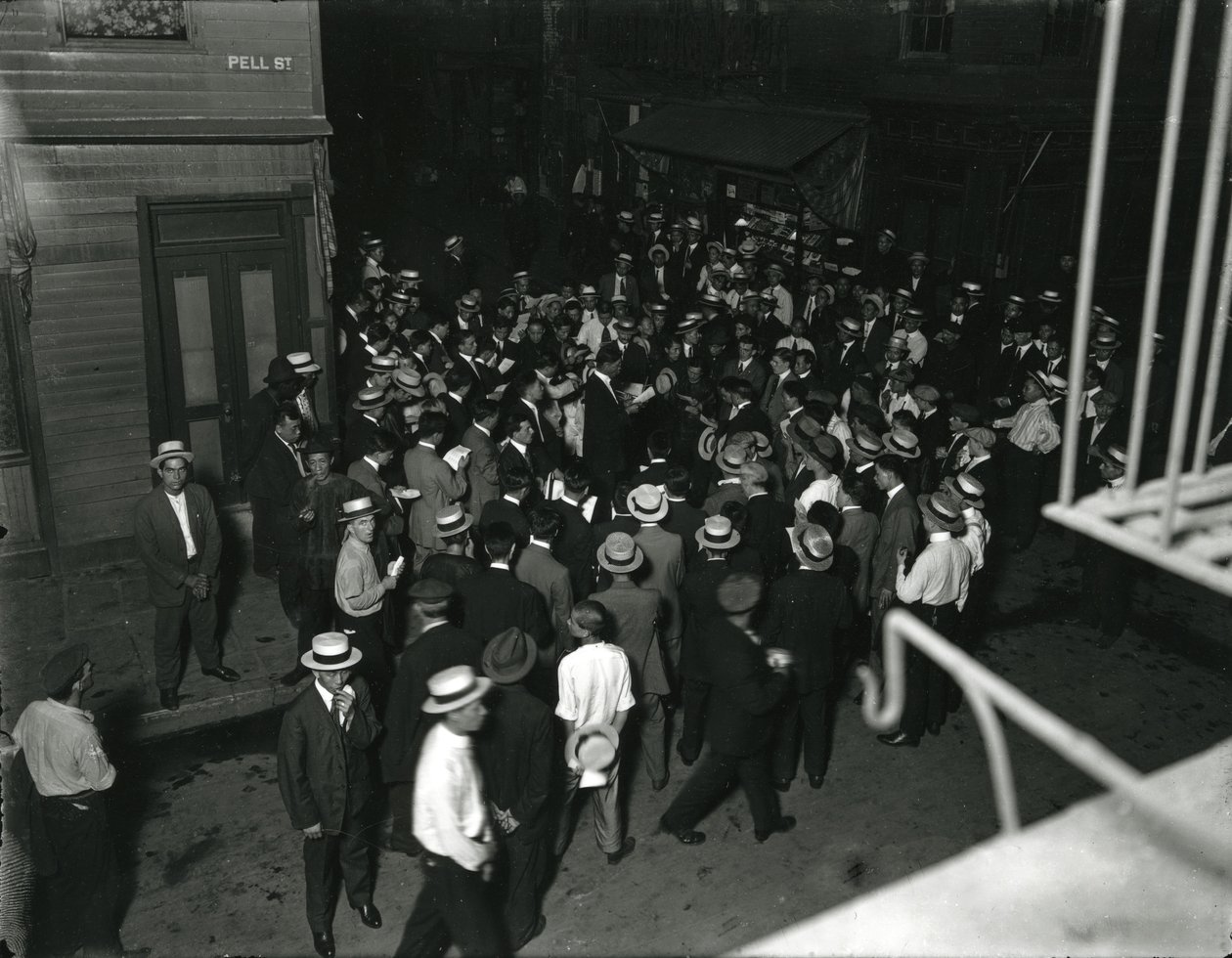 Comitato evangelico a Pell Street, 6 agosto 1916 da William Davis Hassler