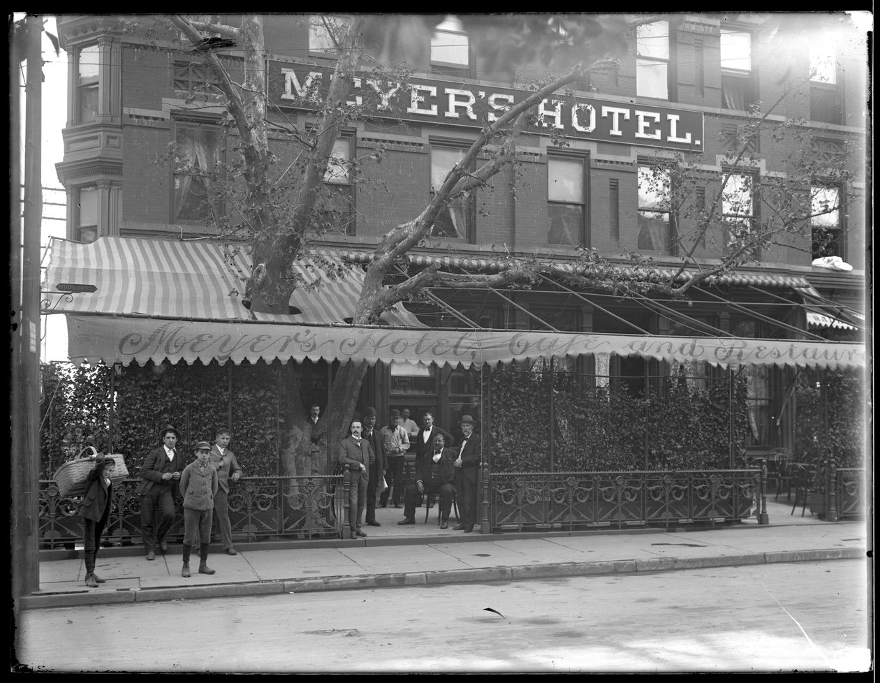 Hotel Meyer, Hoboken, c.1910 da William Davis Hassler