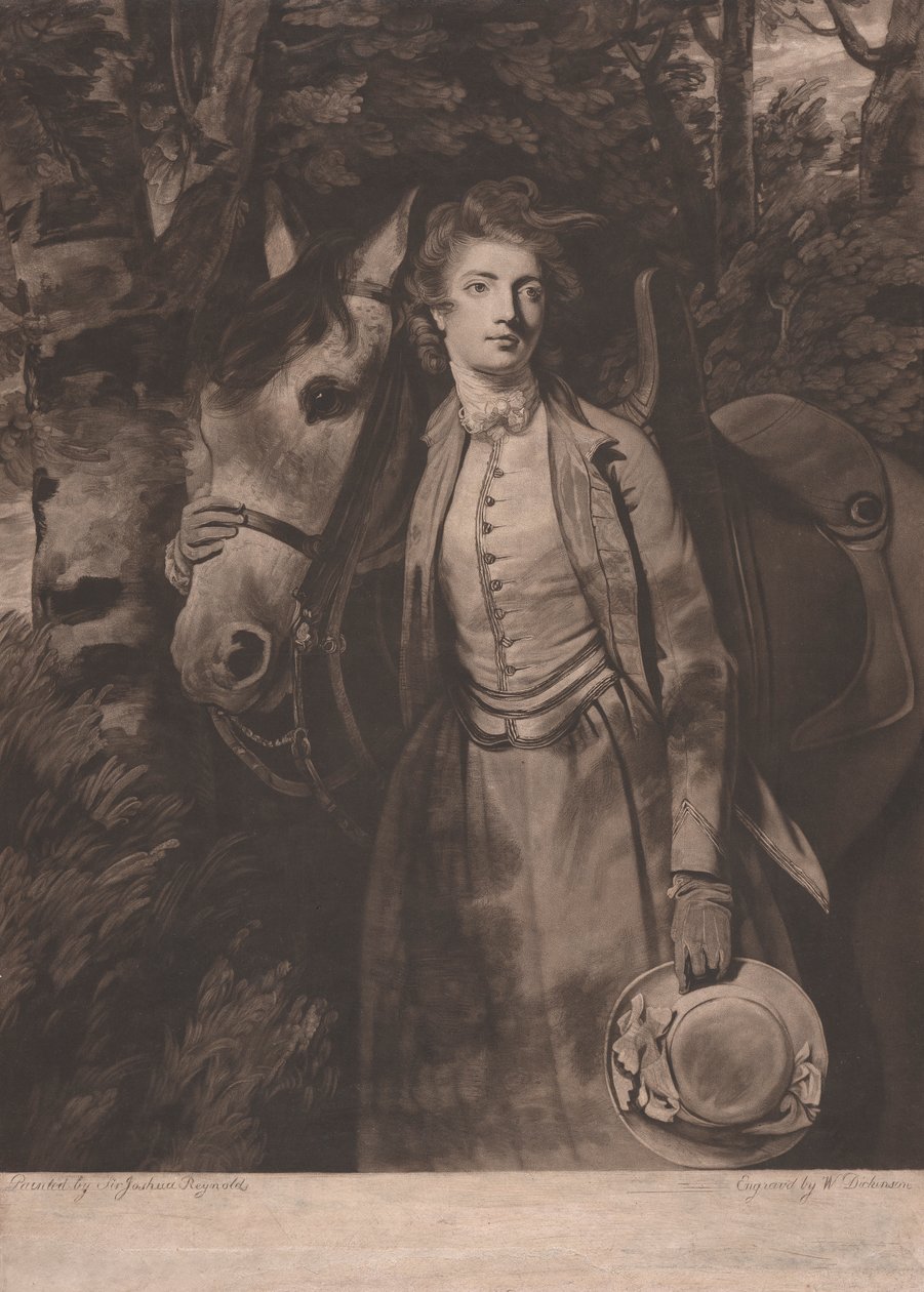 Lady Charles Spencer da William Dickinson