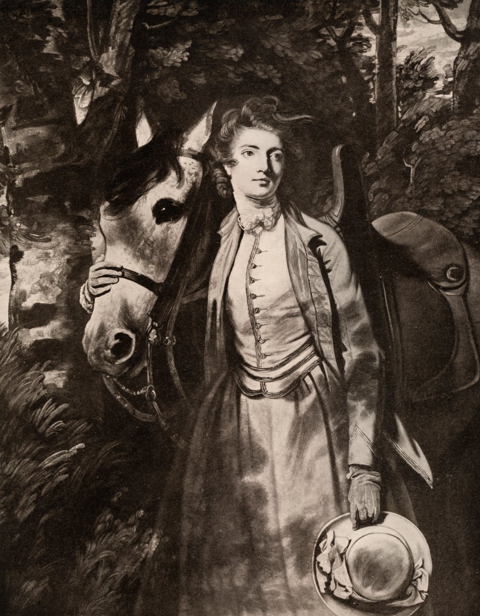 Lady Charles Spencer, metà del XVIII secolo, 1912 da William Dickinson