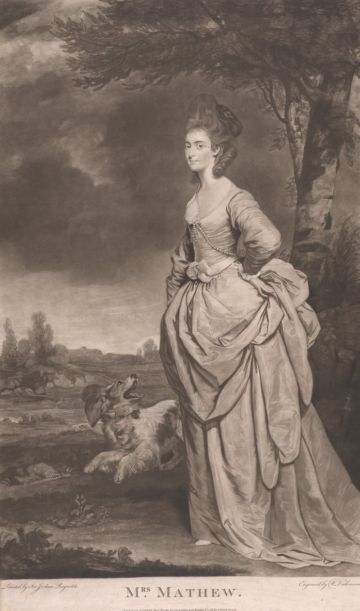 Signora Mathew da William Dickinson