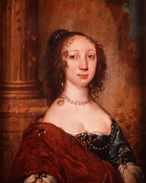 Ritratto di una signora, mezzo busto da William Dobson