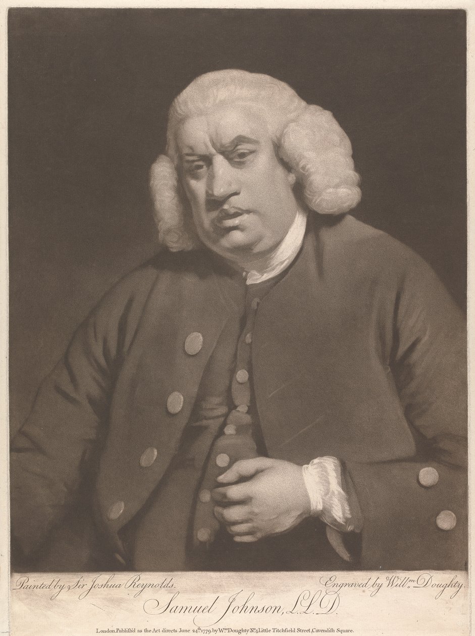 Samuel Johnson, L. L. D. da William Doughty
