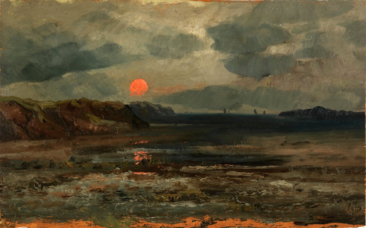 Alba sulle acque di pesca - Maine da William E. Norton