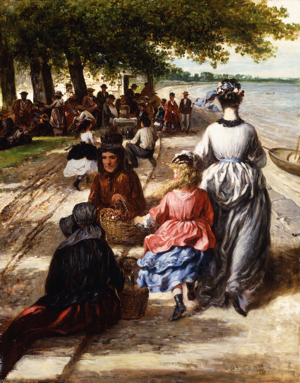 Vicino alla Spiaggia, Gloucester, 1877 da William E. Winner