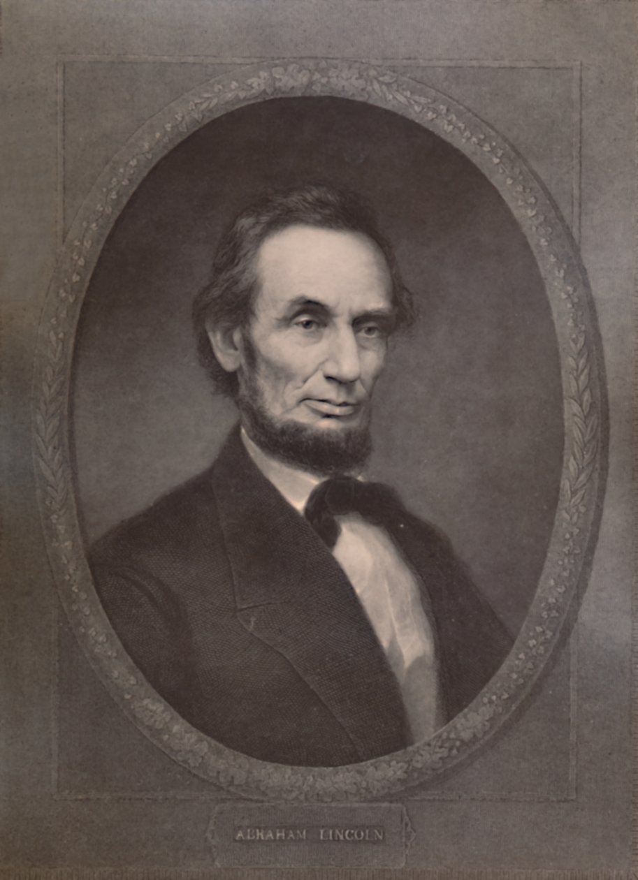 Abraham Lincoln, 16° Presidente degli Stati Uniti, XIX secolo da William Edgar Marshall