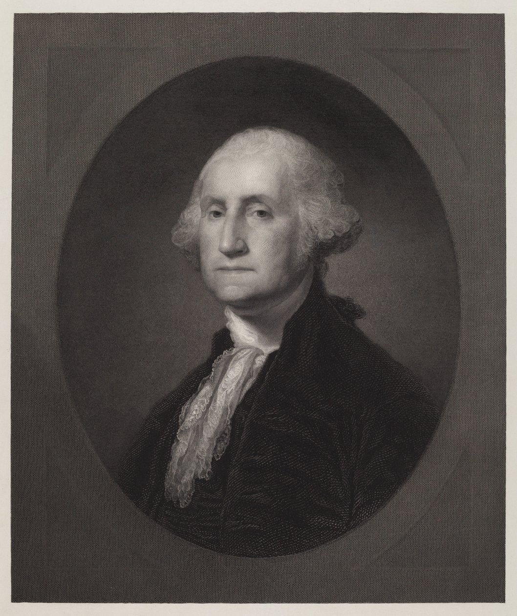 George Washington da William Edgar Marshall after Gilbert Stuart