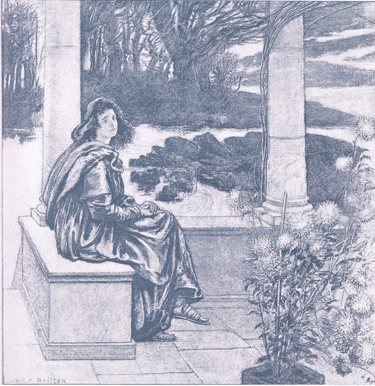 Novembre, da The Magazine of Art 1893, Cassell and Company da William Edward Frank Britten