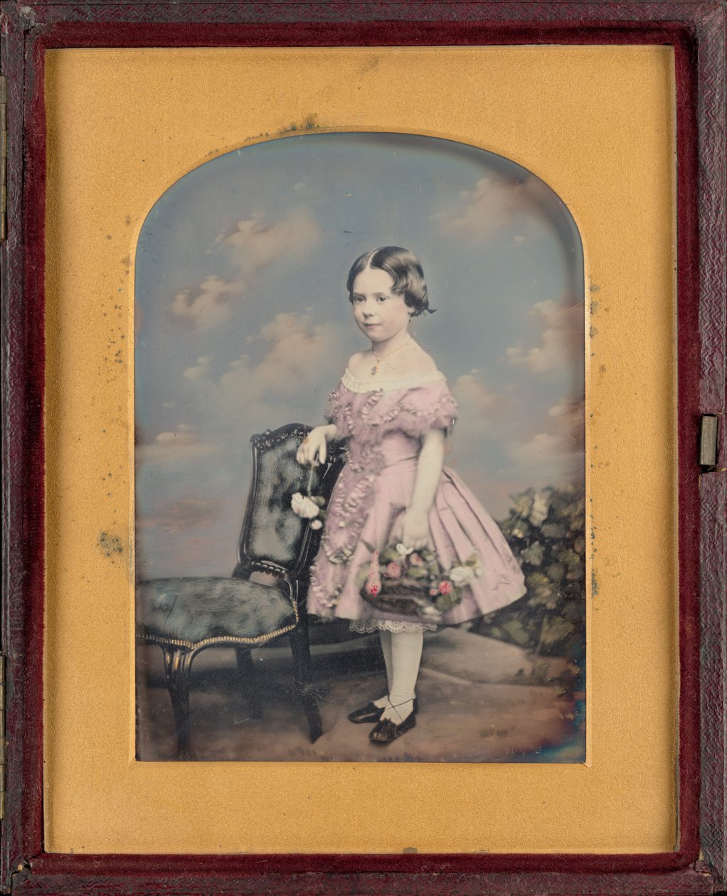 Ritratto di ragazza, c. 1852 (foto) da William Edward Kilburn