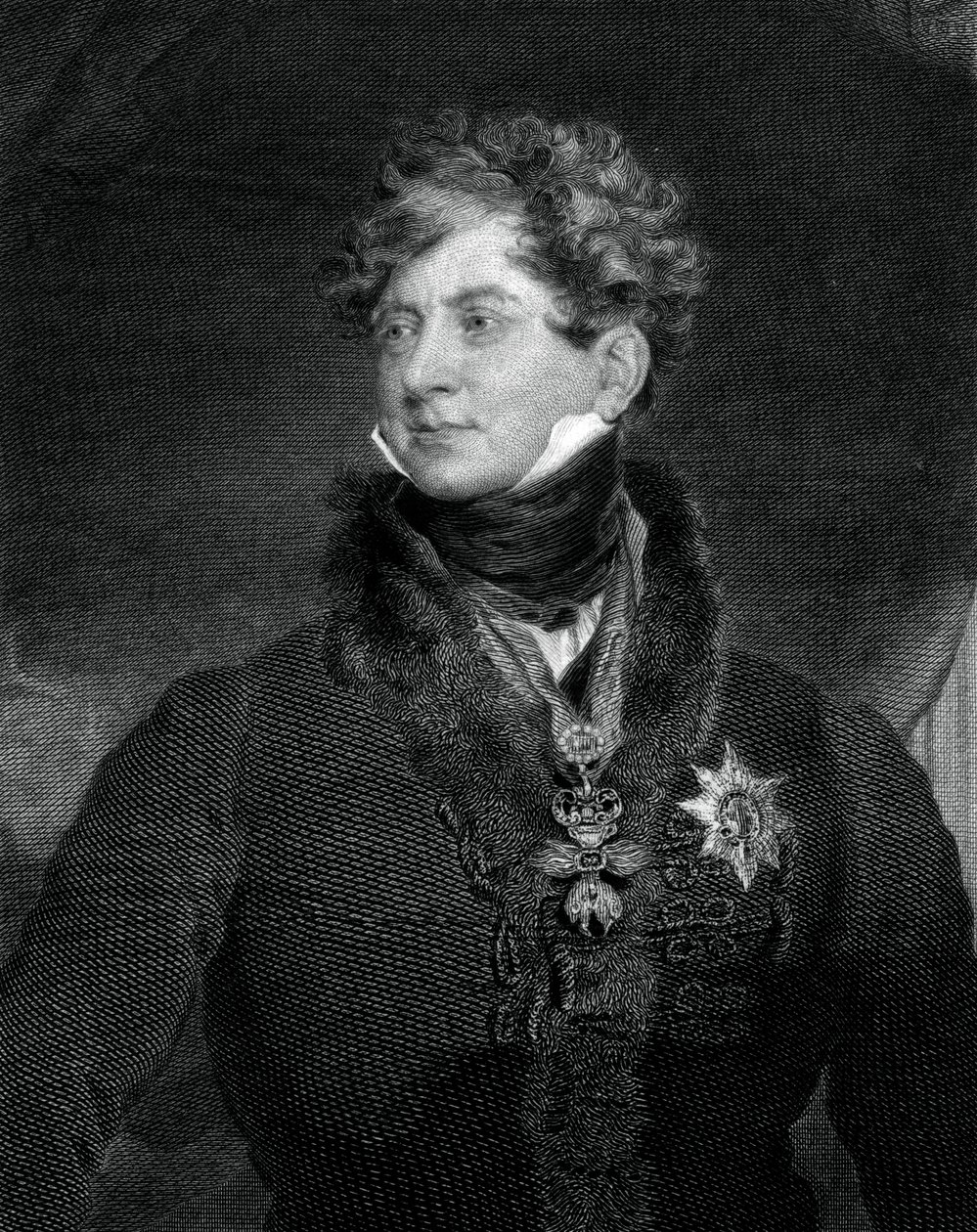 Giorgio IV, Re del Regno Unito e di Hannover, 1829 da William Ensom