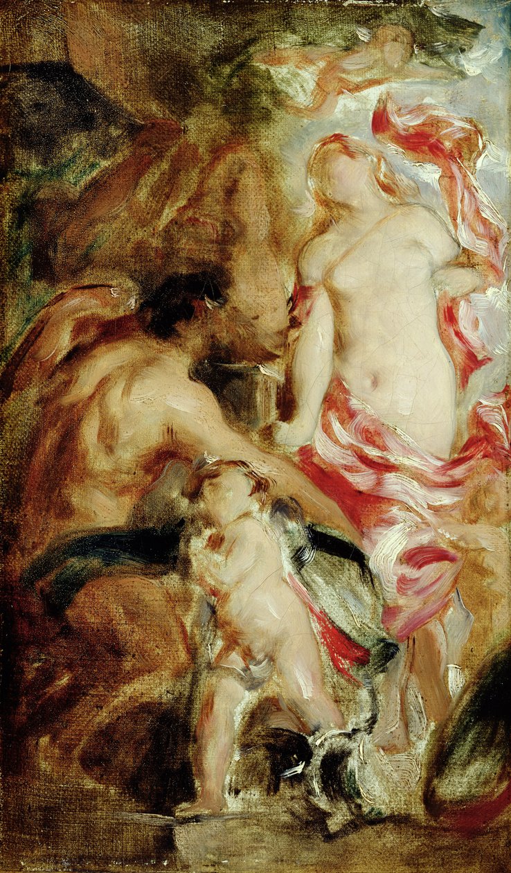 Studio allegorico, uno schizzo da William Etty