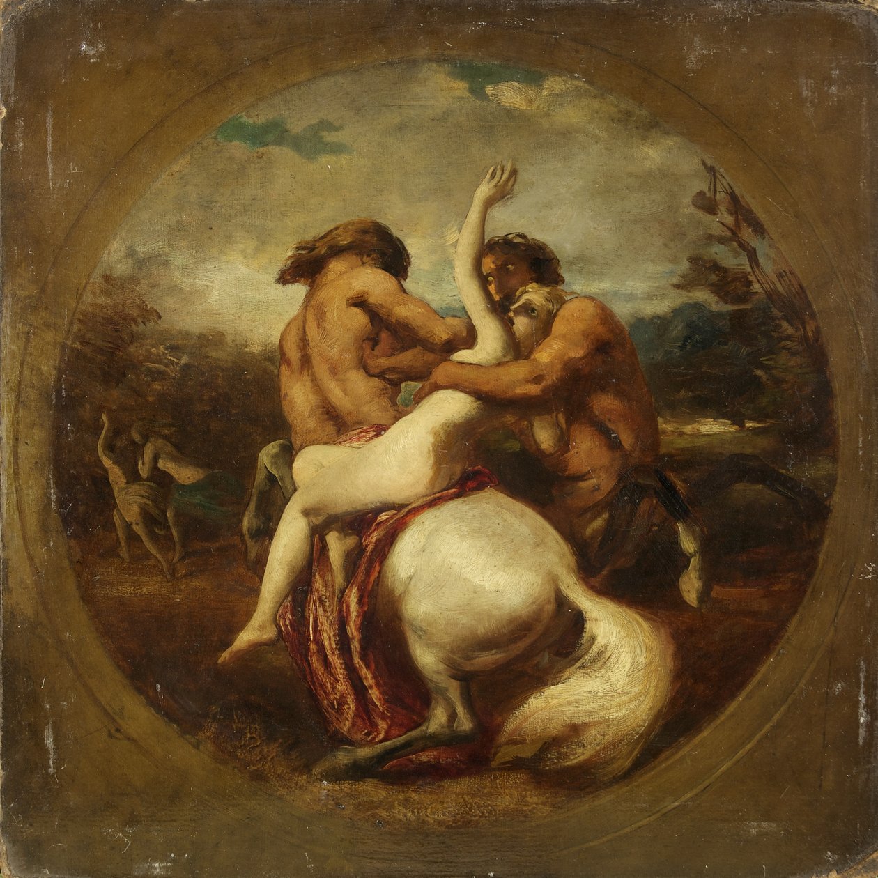 Centauri e ninfe da William Etty