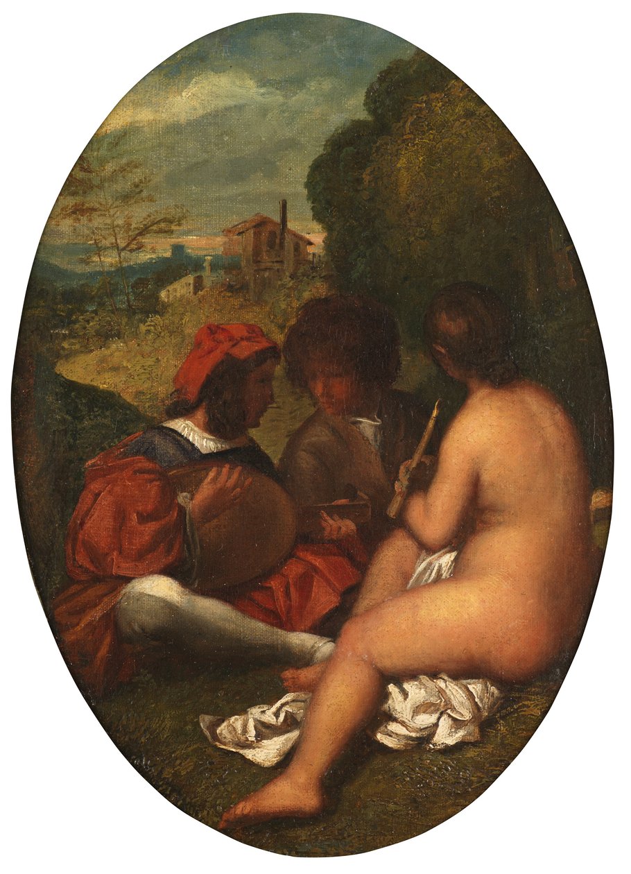Concerto pastorale, dopo Tiziano da William Etty