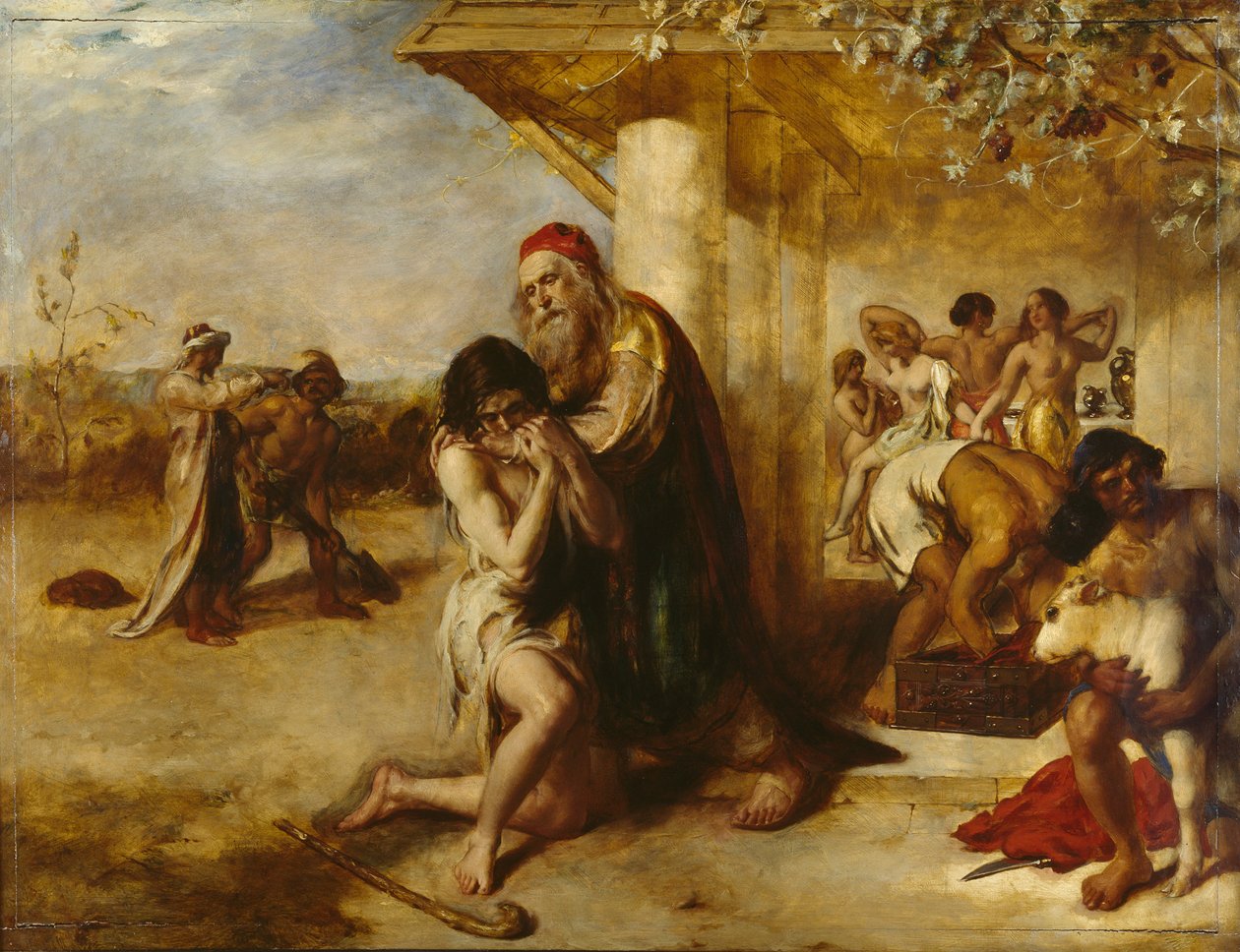 Il ritorno del figliol prodigo pentito dal padre da William Etty
