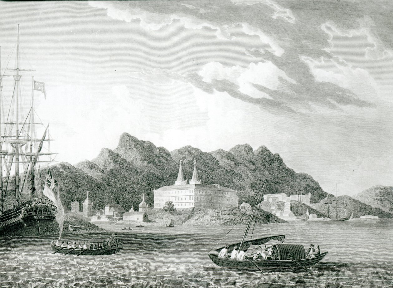 Porto di Rio de Janeiro, con il Monastero Benedettino da William F. Wilson