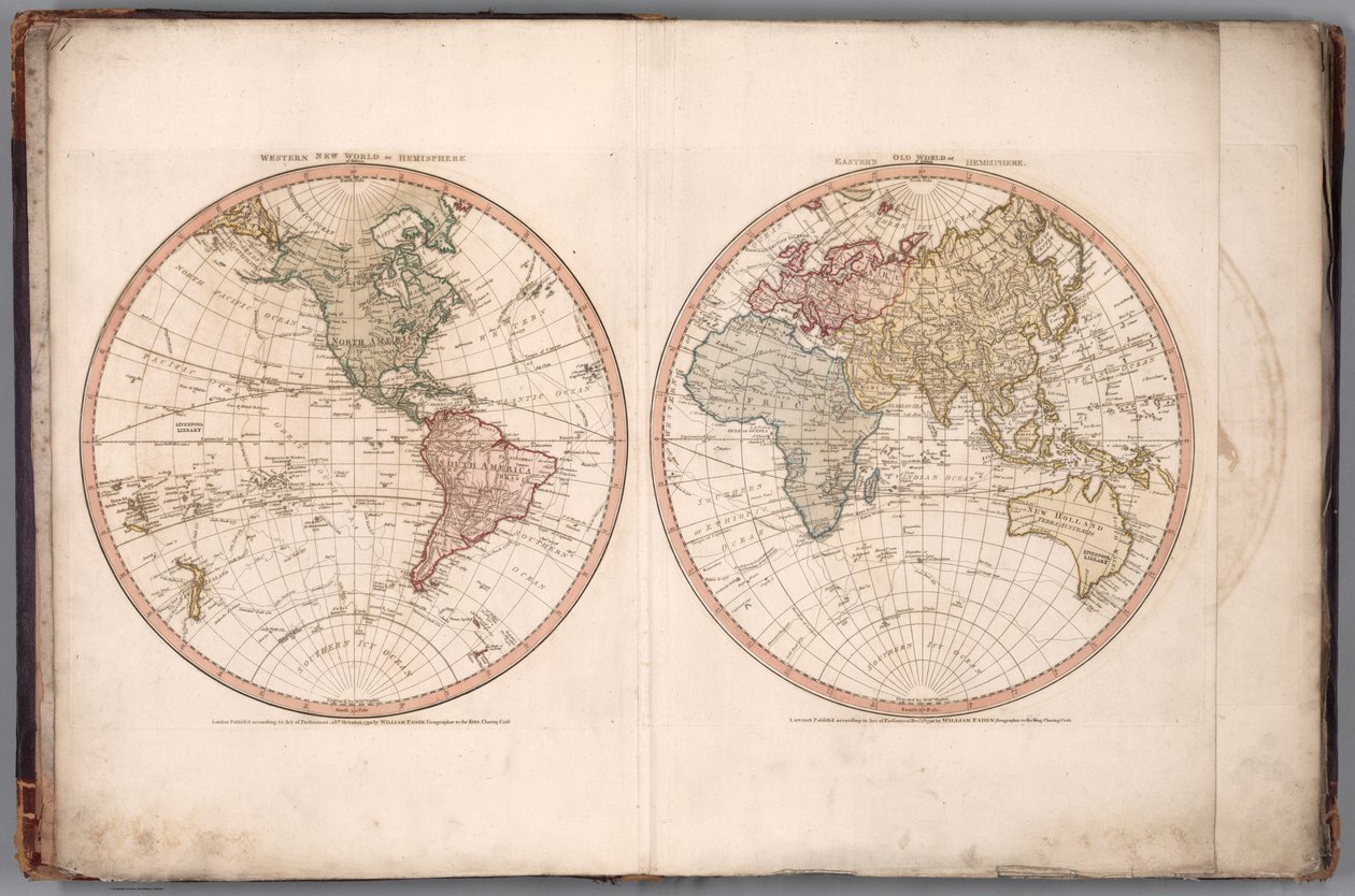 Atlante mondiale composito, di William Faden (14383006) da William Faden