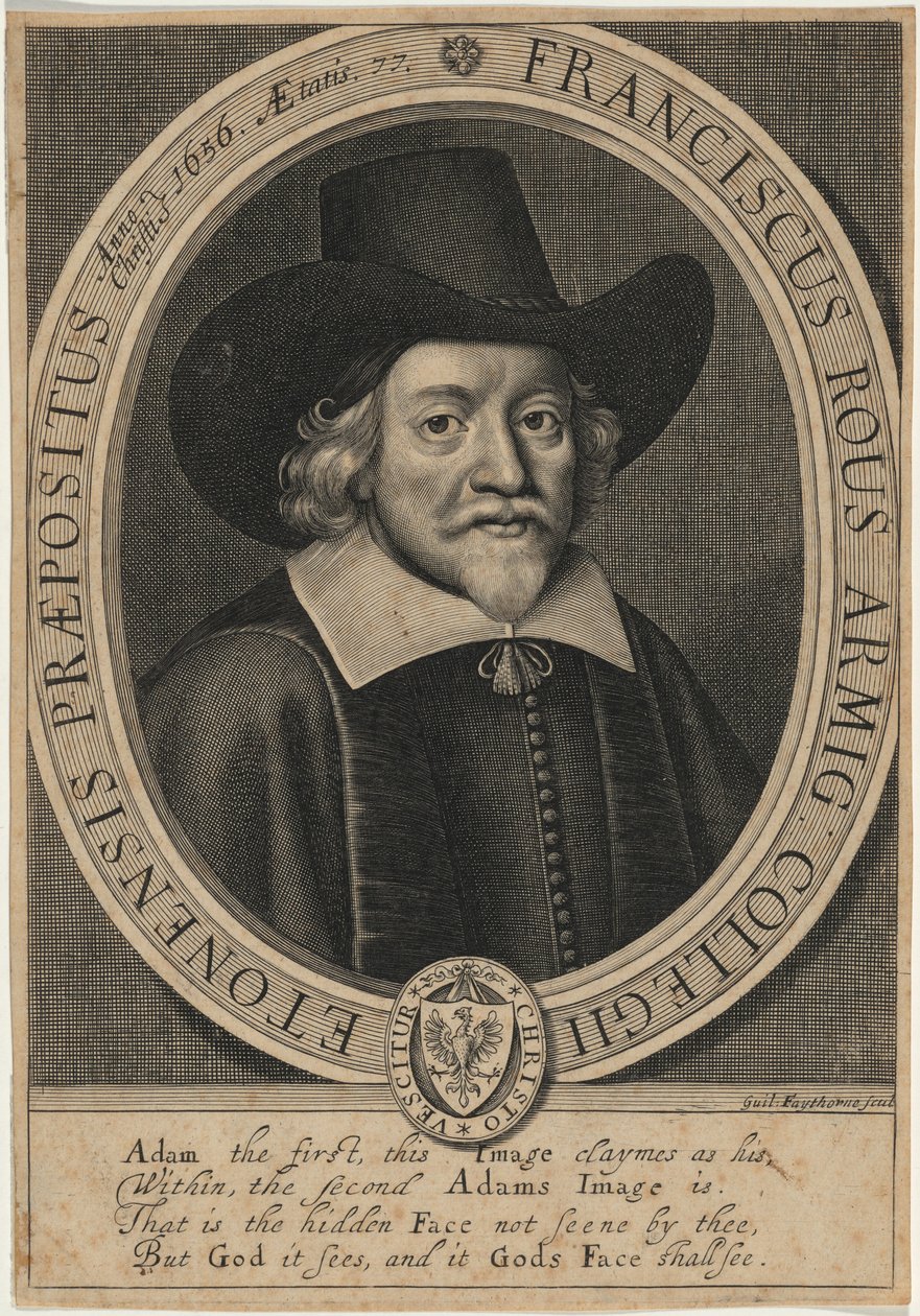 Francis Rous da William Faithorne