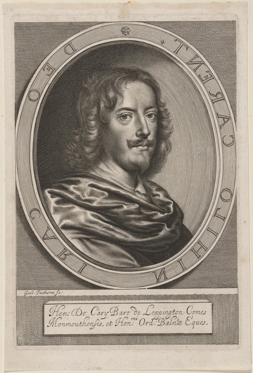 Henry Carey, conte di Monmouth da William Faithorne
