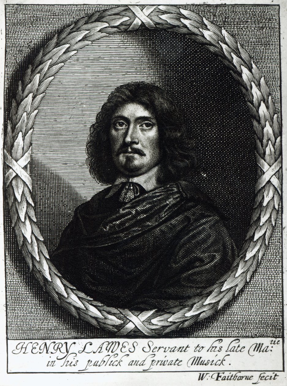 Henry Lawes (1596-1662) da William Faithorne