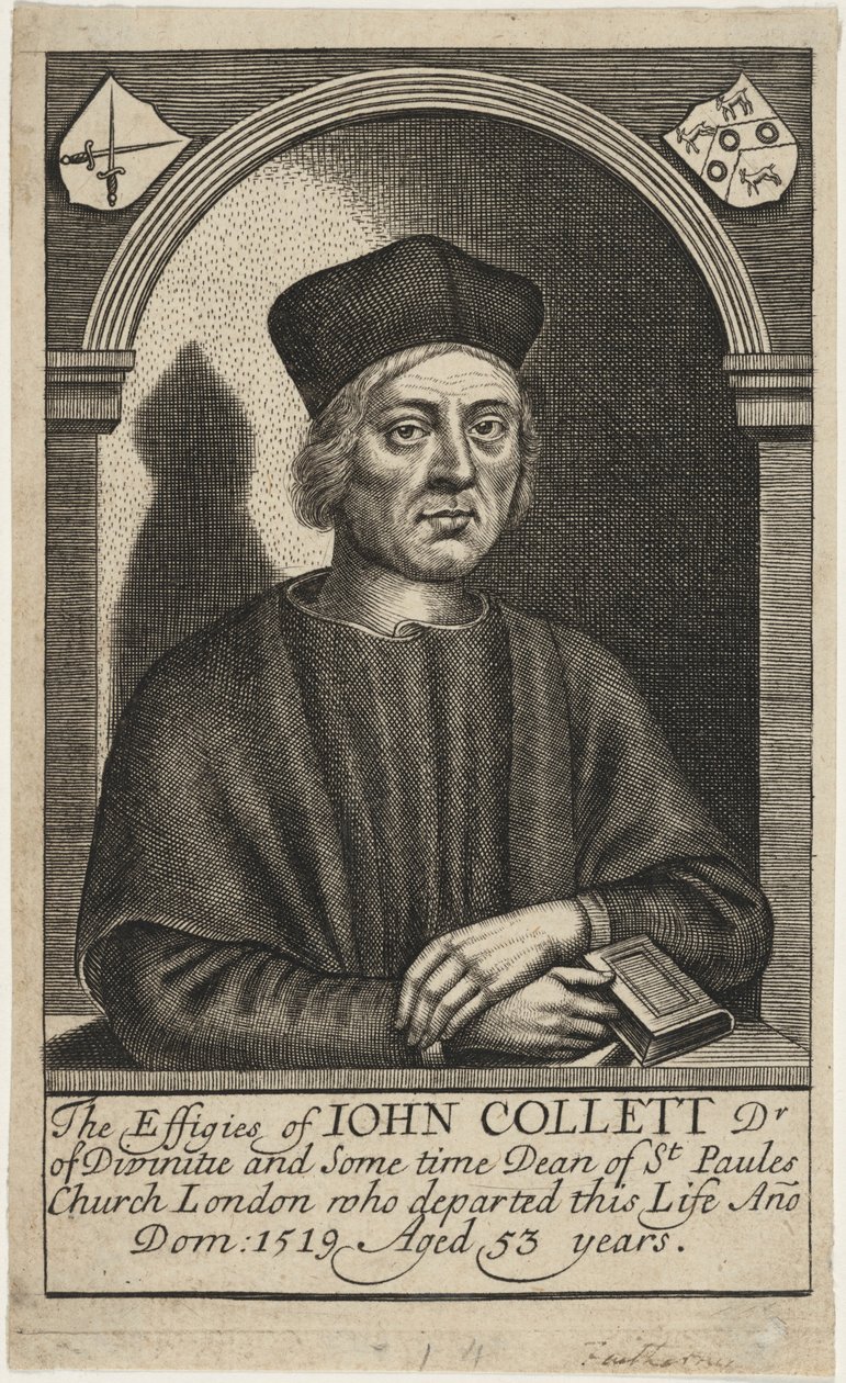 John Colet, D.D. da William Faithorne
