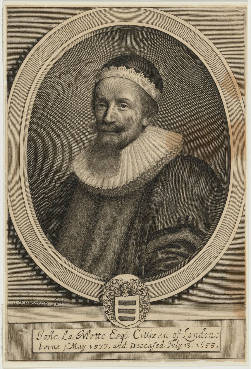 John La Motte da William Faithorne