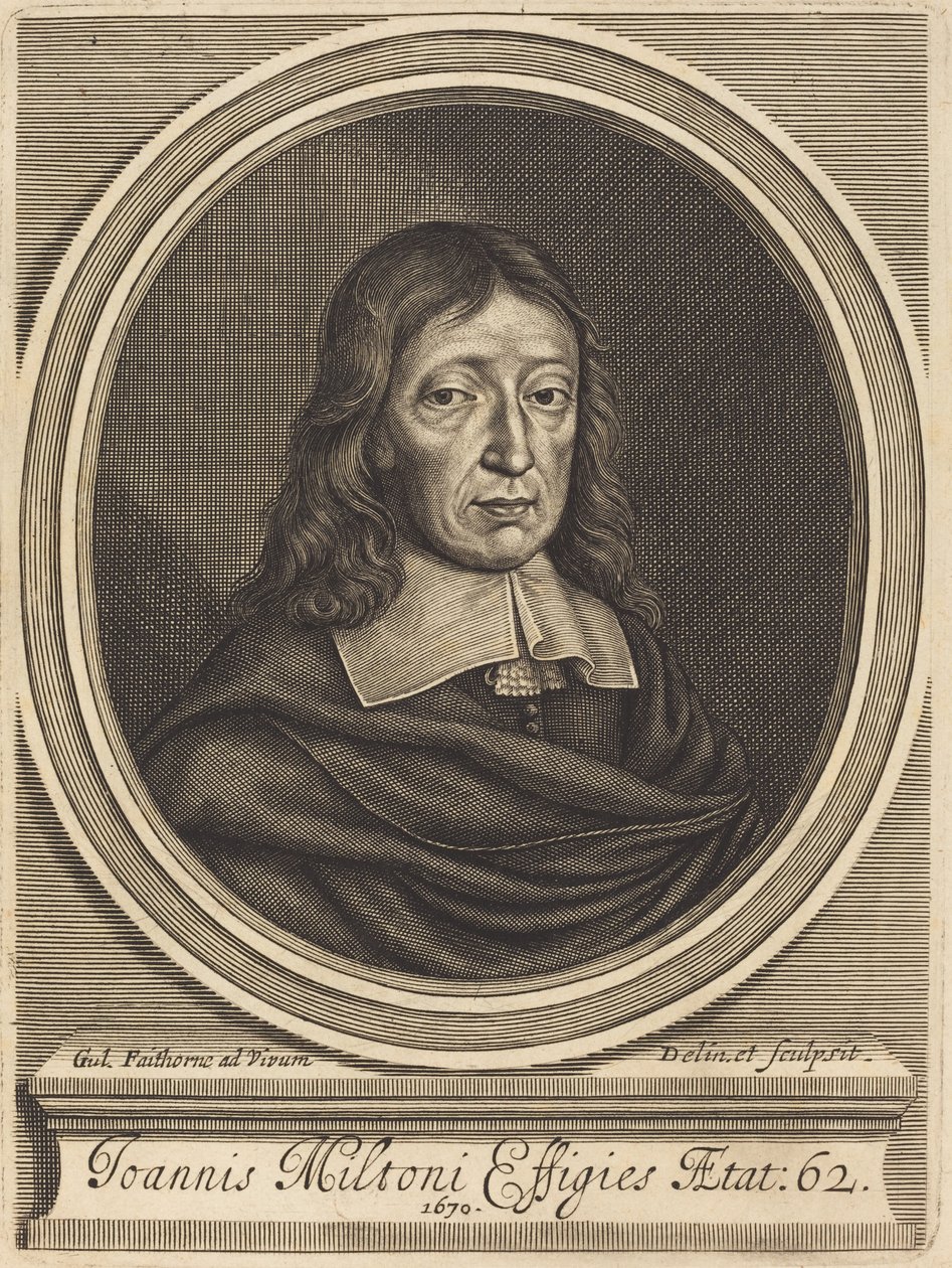 John Milton da William Faithorne