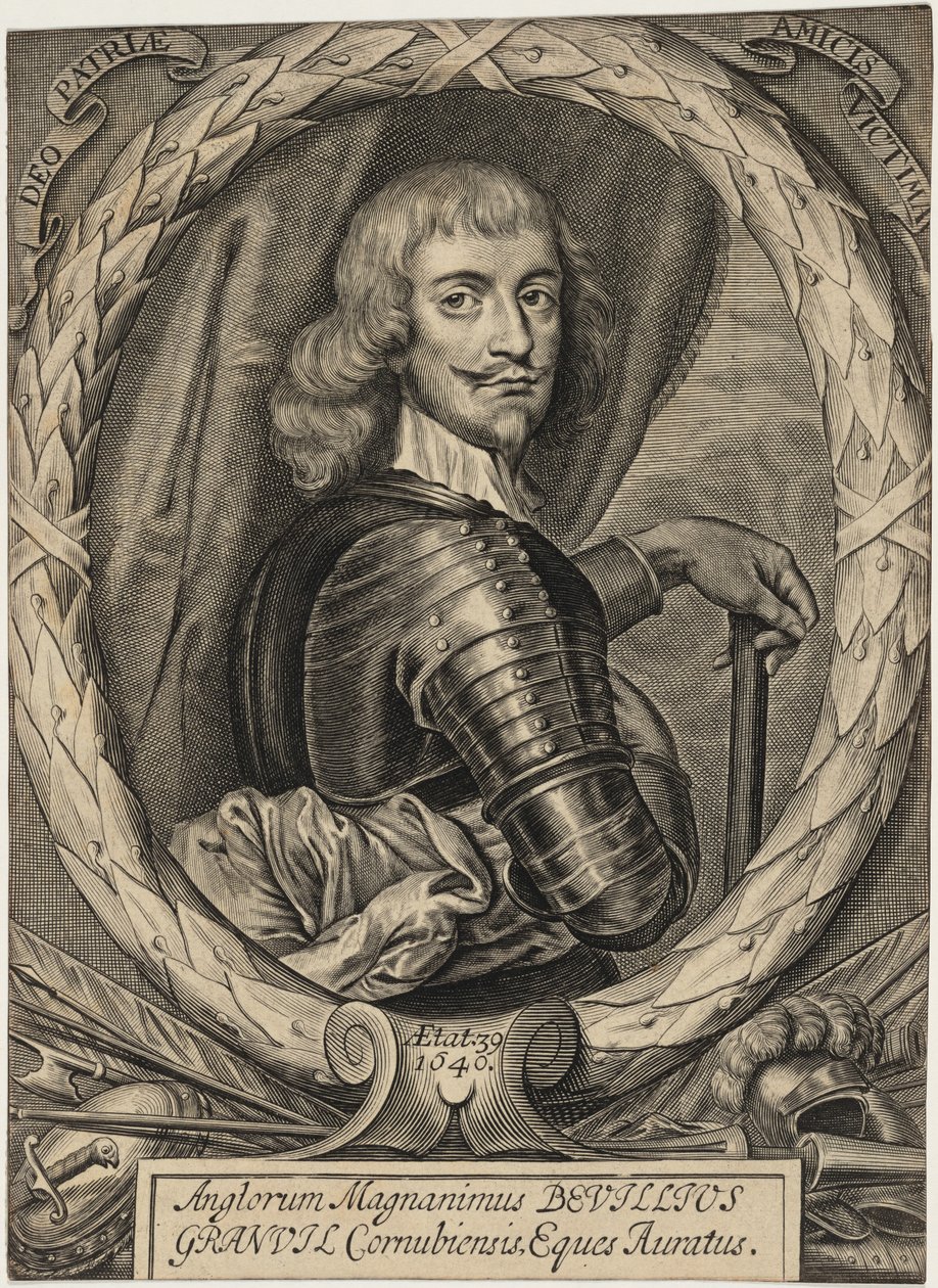 Sir Bevil Grenville da William Faithorne