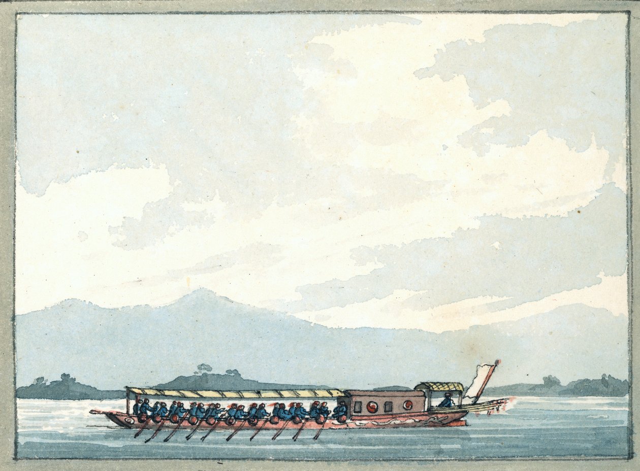 Nave da guerra cinese da William Ffarington