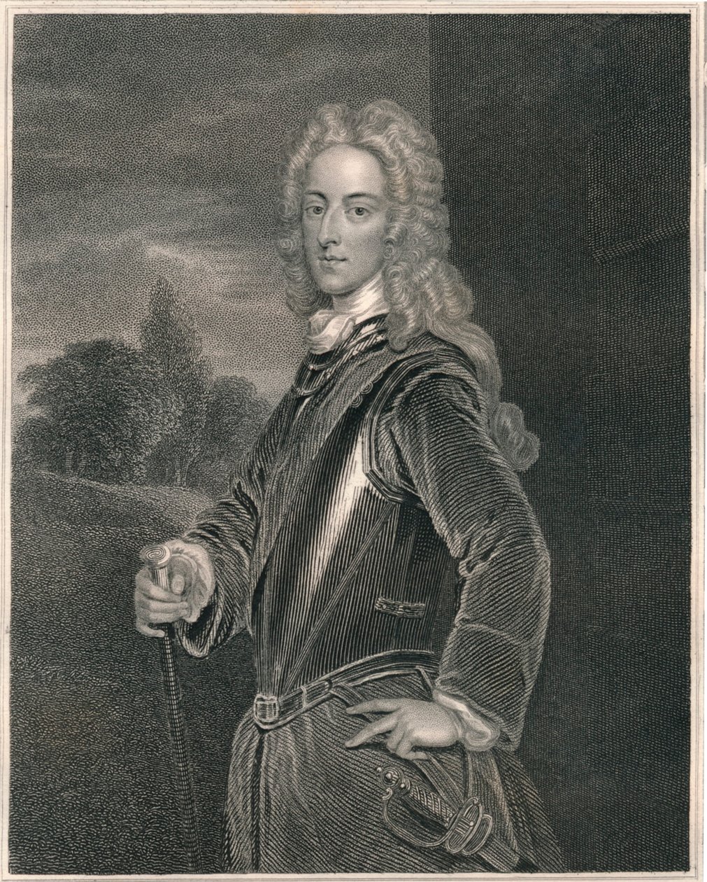 John, duca di Montagu, inizio-metà XIX secolo da William Finden