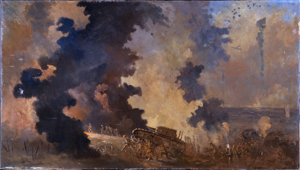 Dieppe, agosto 1942 da William Francis Longstaff