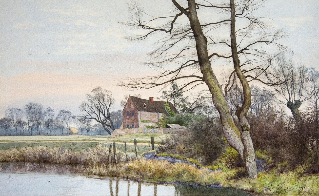 La casa padronale, Hemingford Grey da William Fraser Garden