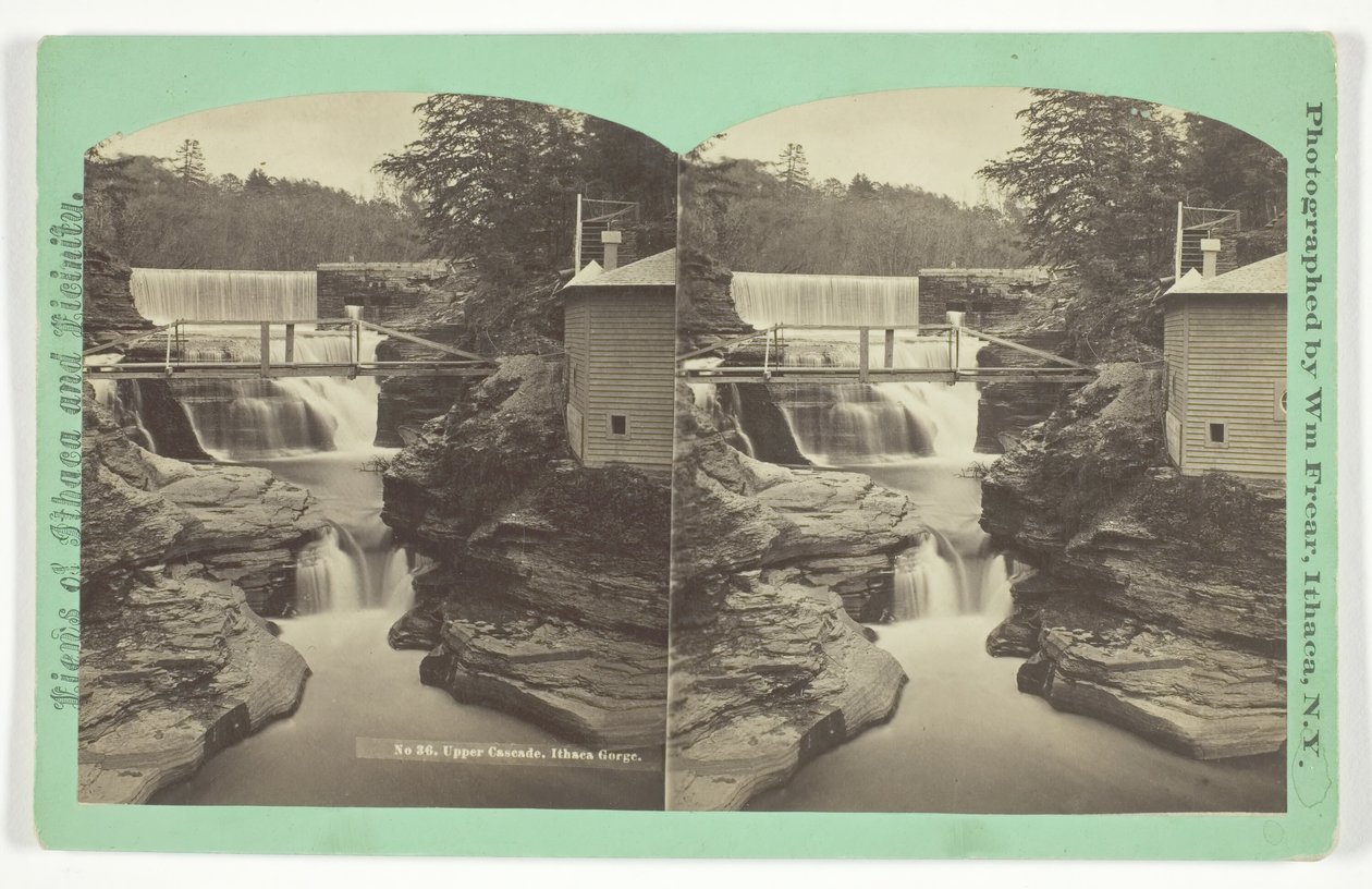 Cascata Superiore. Gola di Ithaca, fine XIX secolo da William Frear