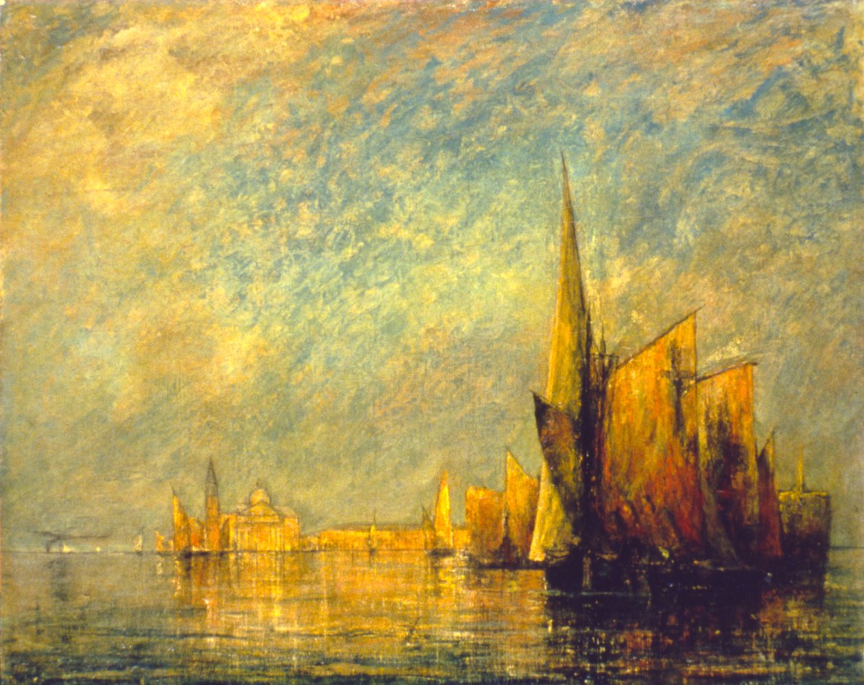 Sunset, San Giorgio, Venice da William Gedney Bunce