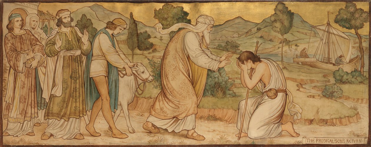 La parabola del figliol prodigo, c.1884 | Stampa d'arte