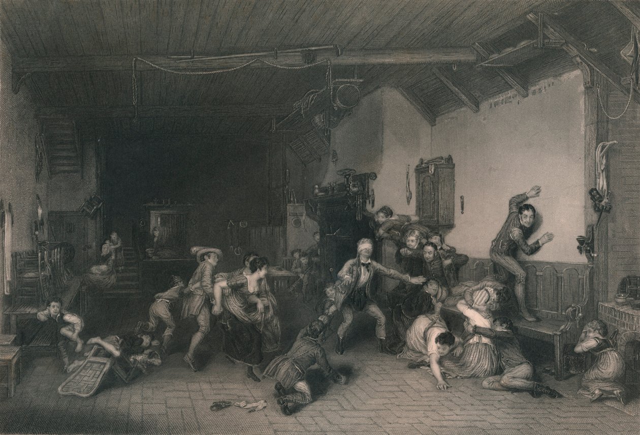 Mosca cieca, 1812, metà XIX secolo da William Greatbach