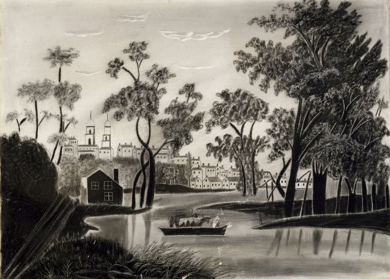 Scena pastorale, probabilmente 1825-1850 da William Guy after Wall