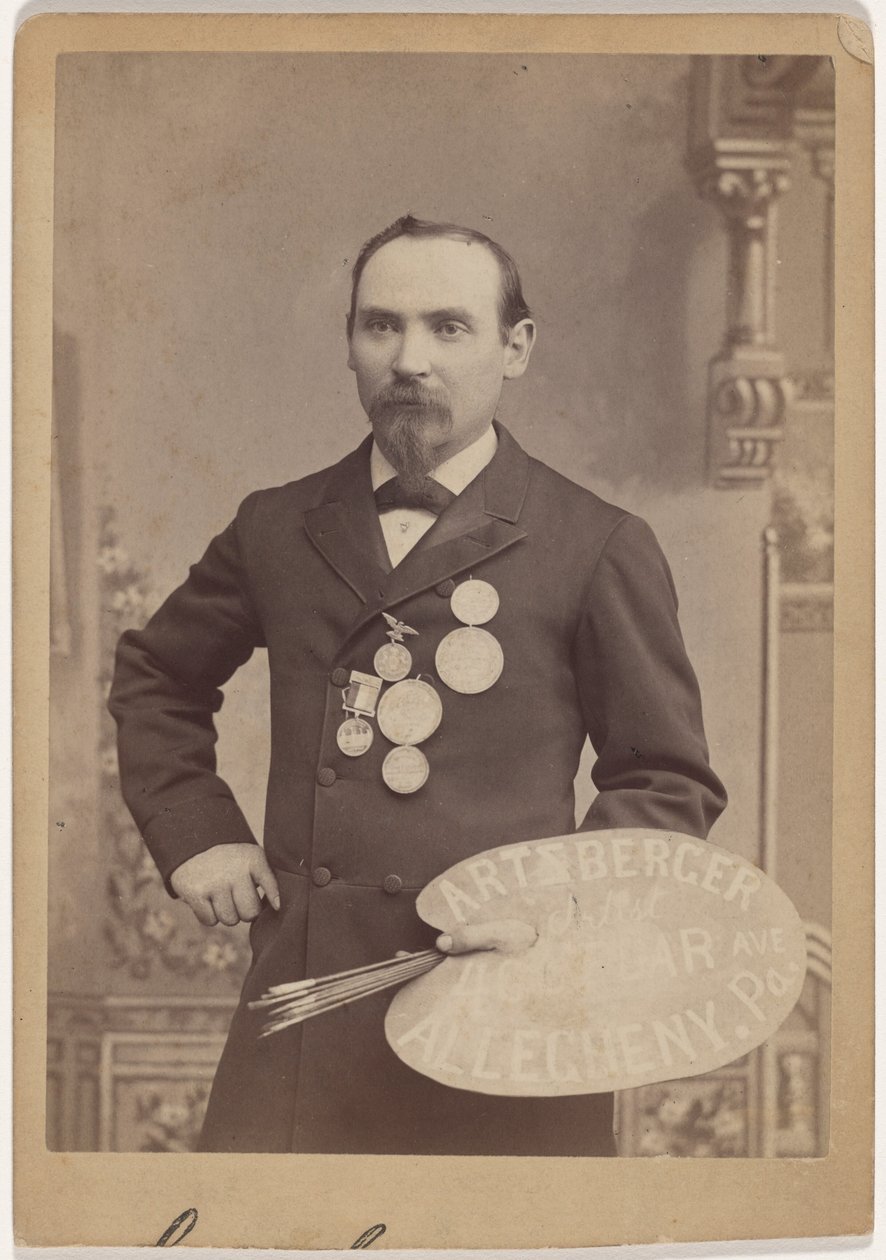 Ritratto di uomo, inizio XX secolo (foto) da William H. Artzberger