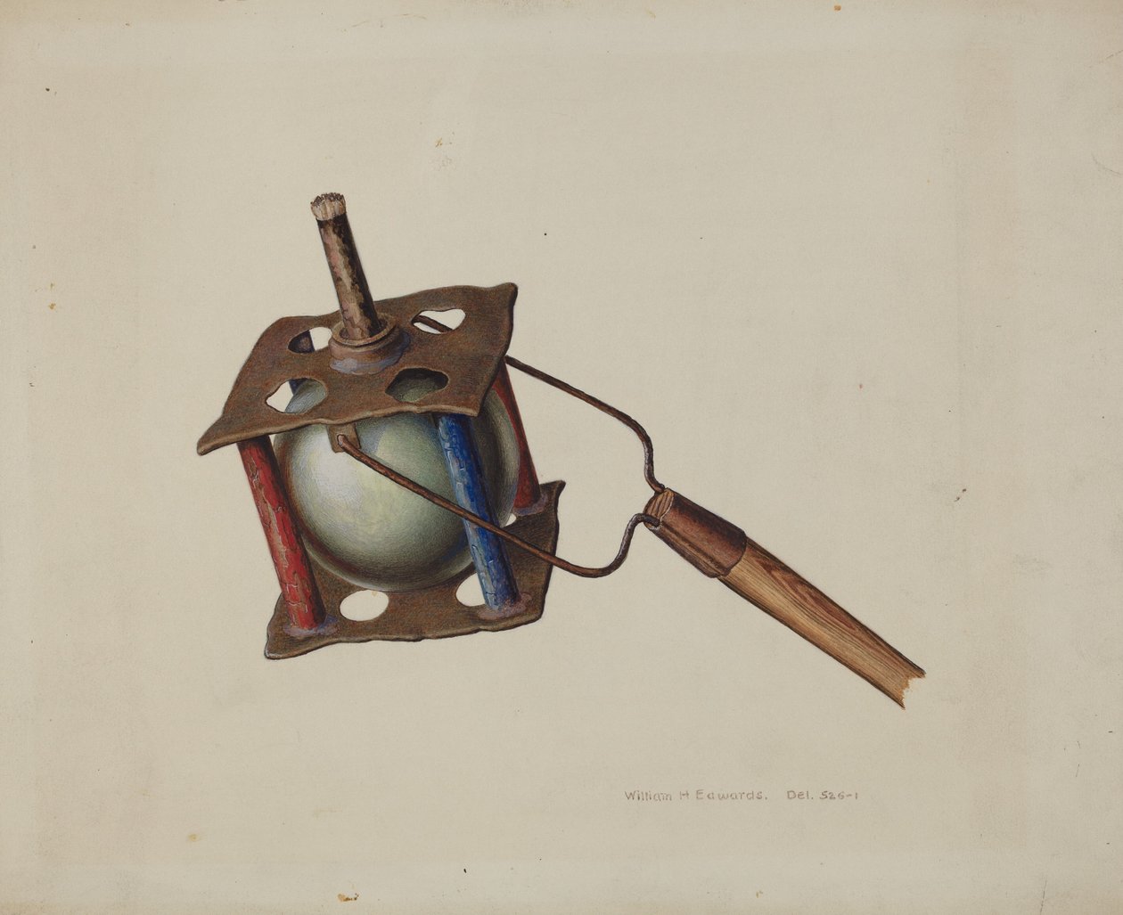 Torcia da parata, c. 1939 da William H Edwards