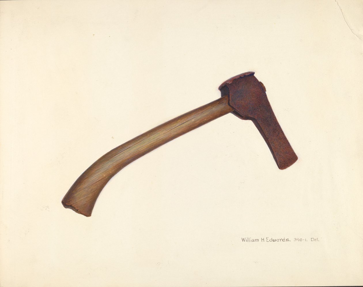 Ascia da palo, 1935-1942 da William H Edwards