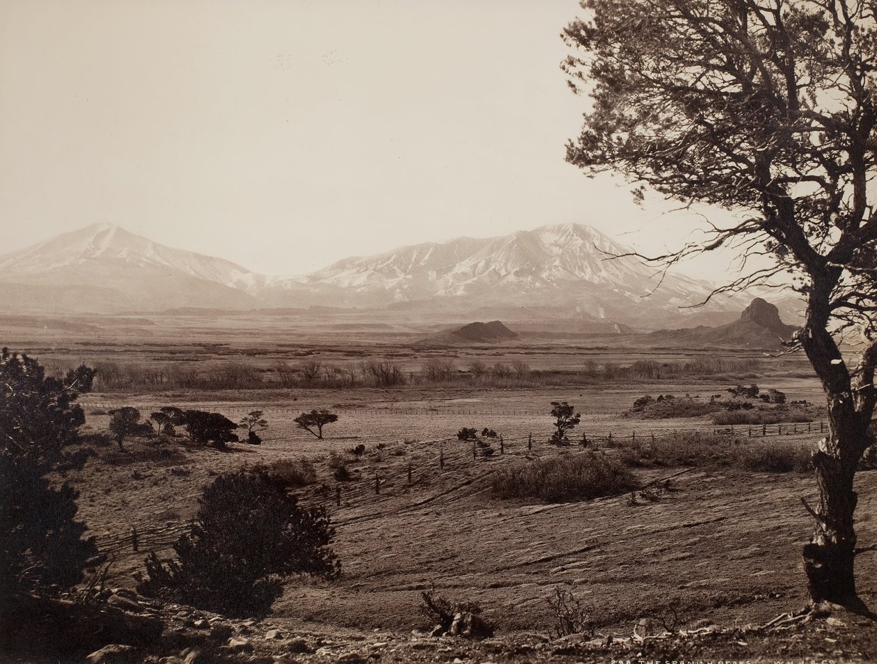 Le cime spagnole da William H. Jackson