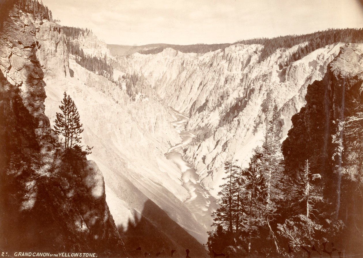 Parco nazionale di Yellowstone da William H. Jackson