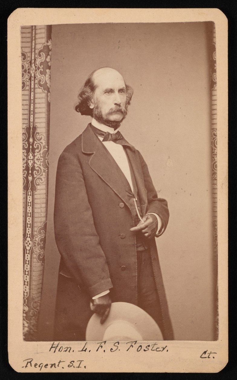 Ritratto di LaFayette Sabine Foster, tra il 1871 e il 1880 da William H Jennings