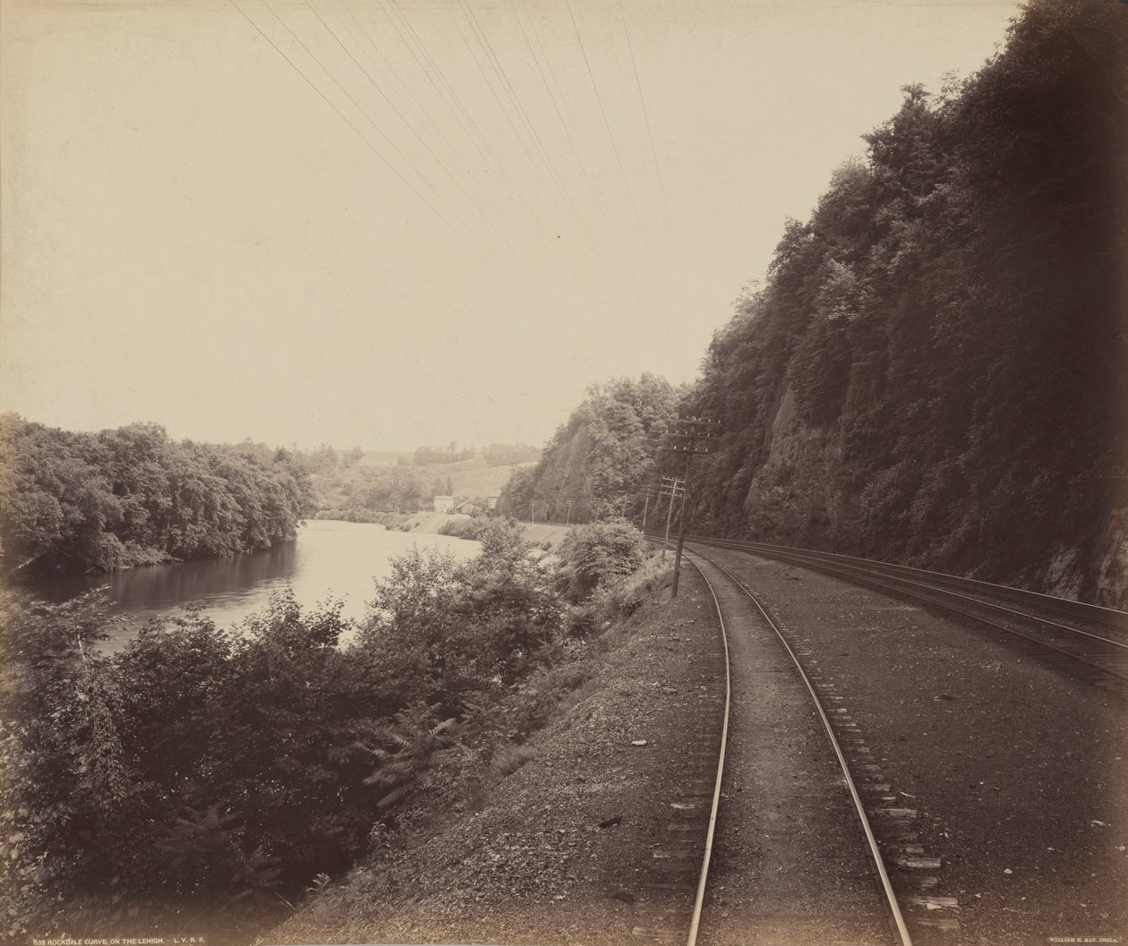 Curva di Rockdale, sul Lehigh da William H. Rau
