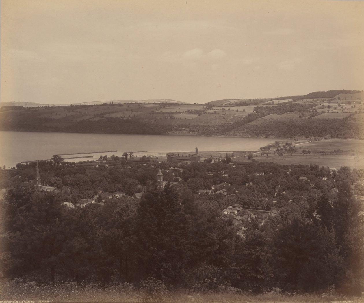 Lago Seneca e Watkins da William H. Rau