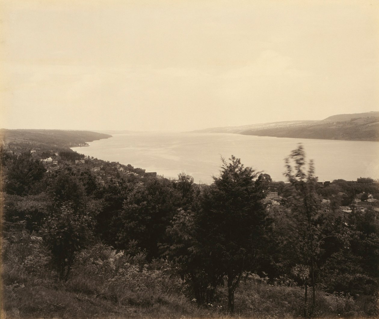 Seneca Lake e Watkins Glen, per la Lehigh Valley Railroad da William H. Rau