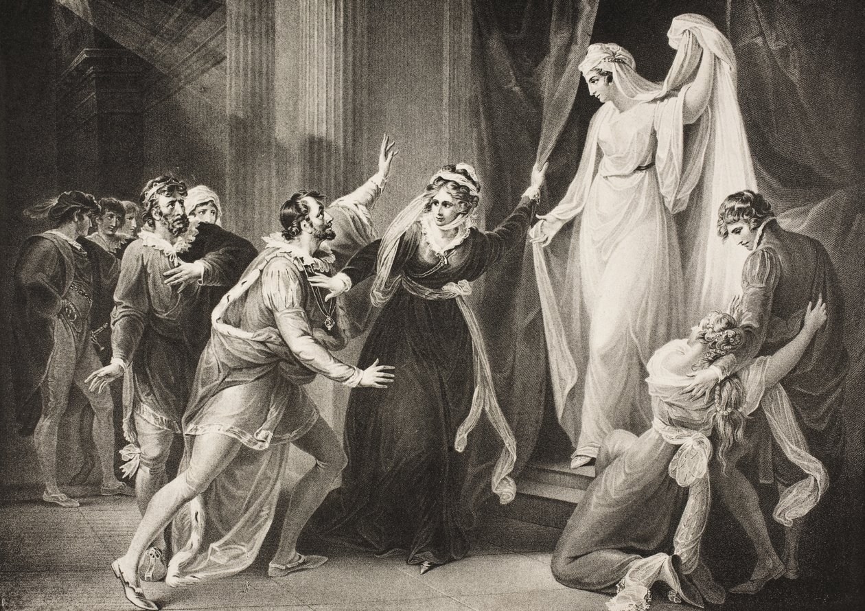 Una cappella nella casa di Paulina, Atto V, Scena III, da 