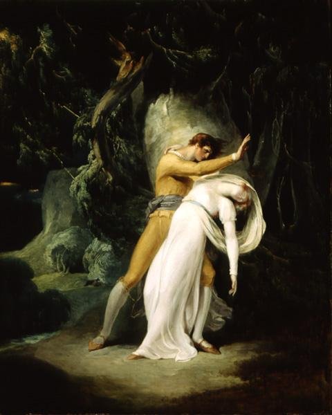 Celadon e Amelia da William Hamilton