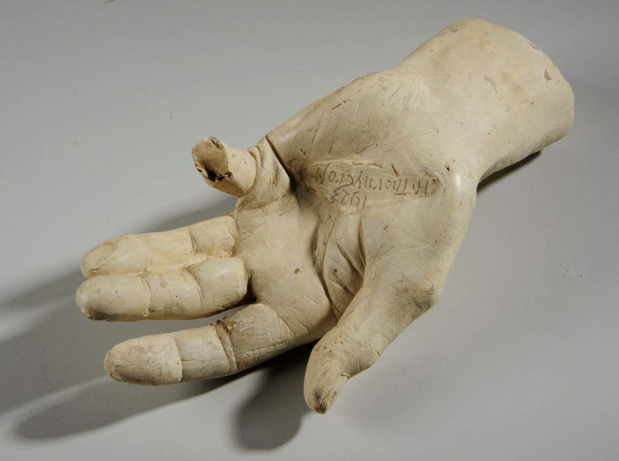 Calco di una mano da William Hamo Thornycroft