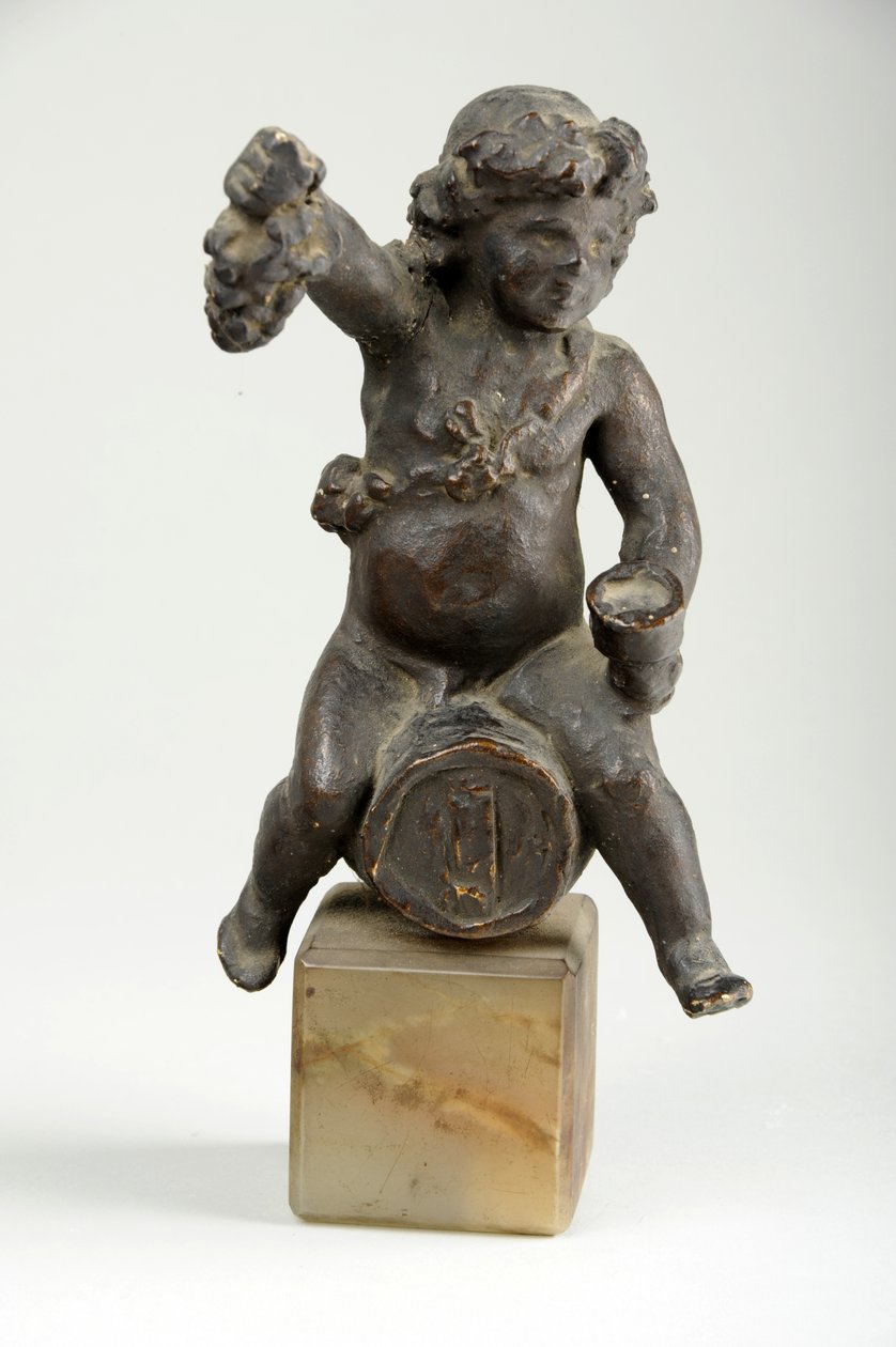 Cherubino su una botte di vino da William Hamo Thornycroft