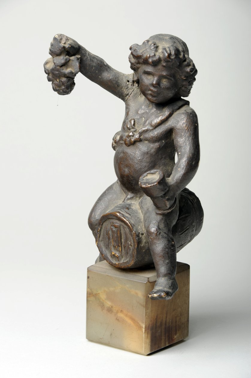 Cherubino su una botte di vino da William Hamo Thornycroft